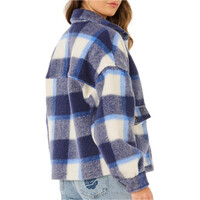 Rip Curl camisa manga larga mujer CALA NIGHTS CHECK JACKET vista trasera
