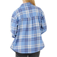 Rip Curl camisa manga larga mujer OCEANIC L/S FLANNEL SHIRT vista trasera