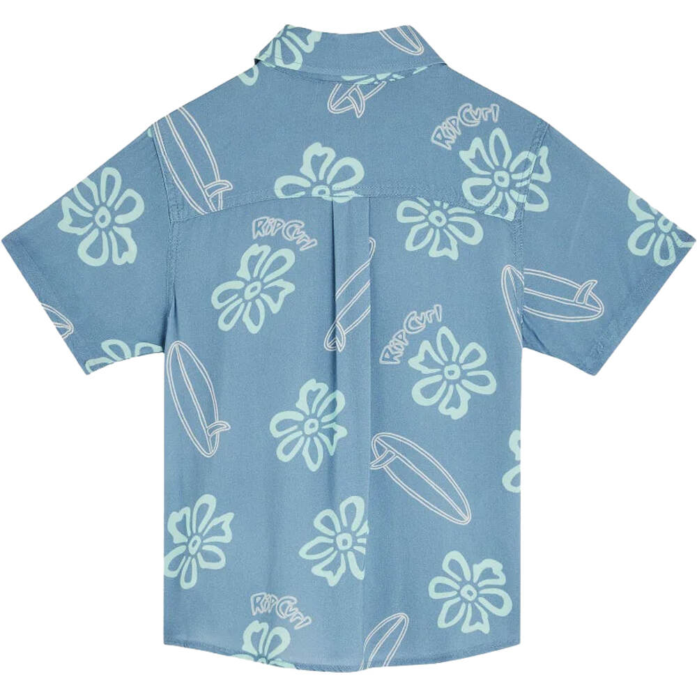Rip Curl camisa niño RIDE THE WAVE SHIRT - BOY vista trasera