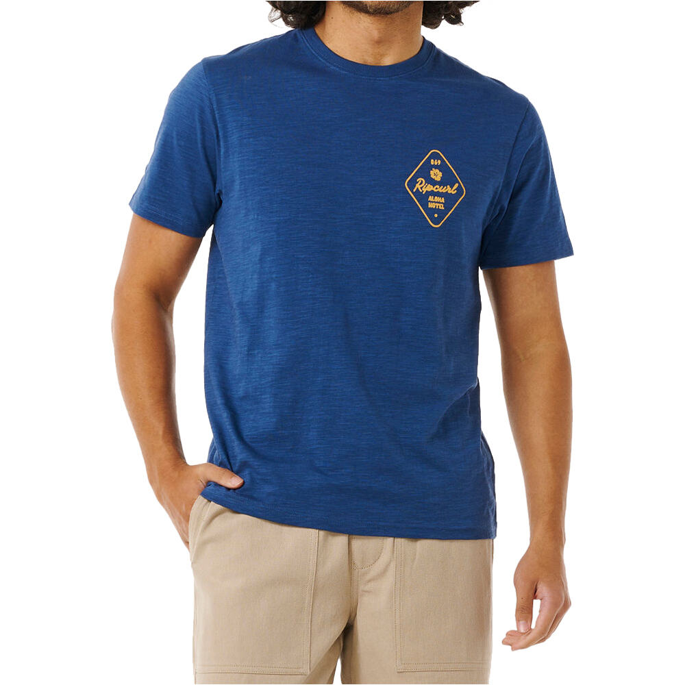 Rip Curl camiseta manga corta hombre ALOHA HOTEL DROP IN TEE vista frontal