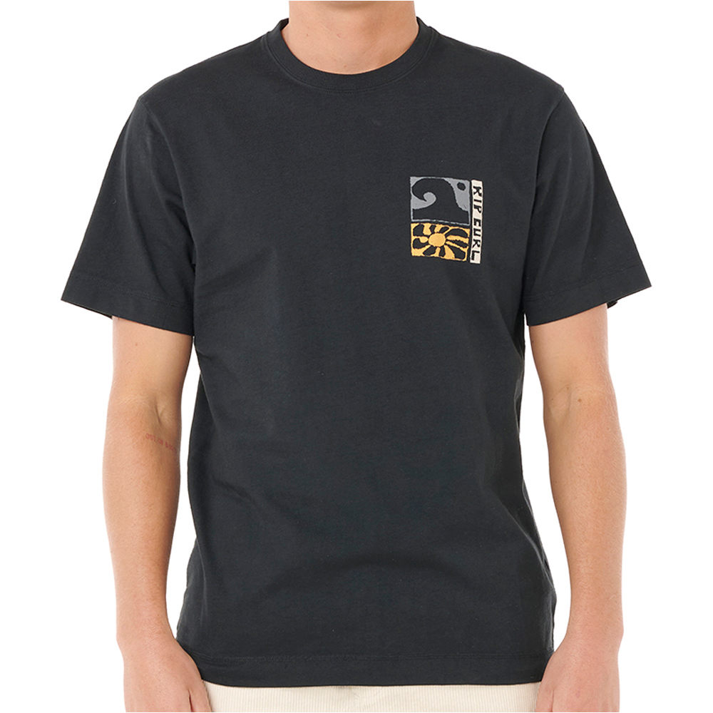 Rip Curl camiseta manga corta hombre AOTS TY WILLIAMS COASTLINE TEE vista frontal