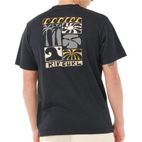 Rip Curl camiseta manga corta hombre AOTS TY WILLIAMS COASTLINE TEE vista trasera