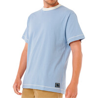 Rip Curl camiseta manga corta hombre AOTS TY WILLIAMS RINGER TEE vista frontal