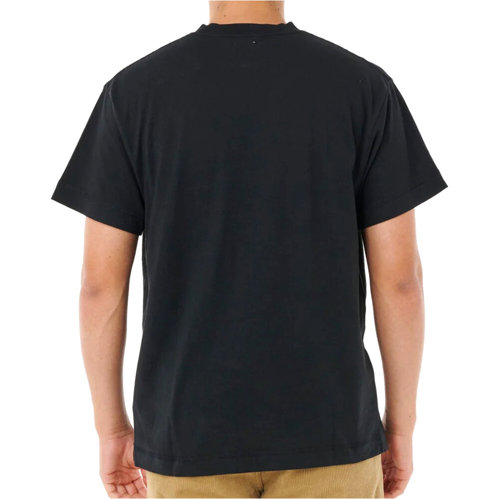 Rip Curl camiseta manga corta hombre AOTS TY WILLIAMS STACKED TEE vista trasera