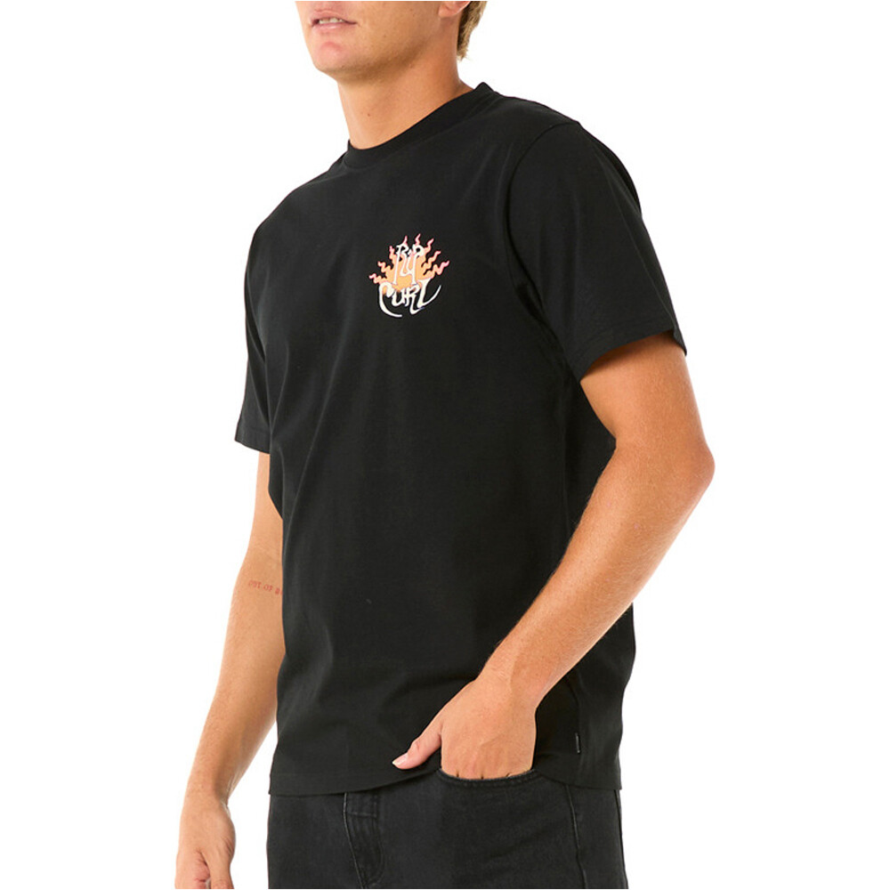 Rip Curl camiseta manga corta hombre DAZED TEE vista detalle