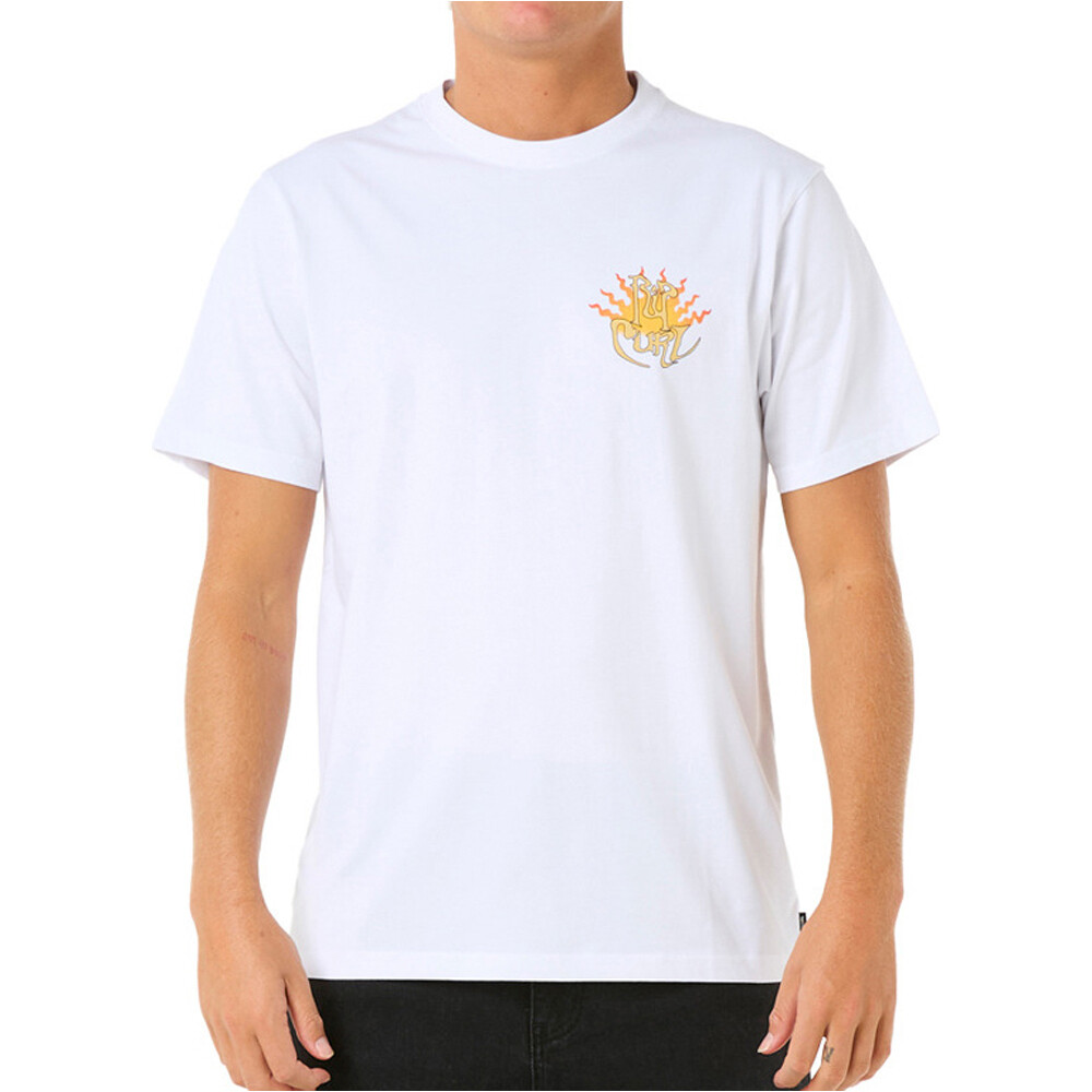 Rip Curl camiseta manga corta hombre DAZED TEE vista frontal