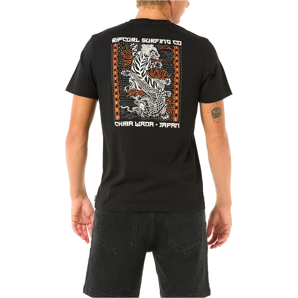 Rip Curl camiseta manga corta hombre DESTI ANIMALS TEE vista trasera