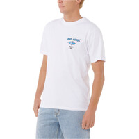 Rip Curl camiseta manga corta hombre FADE OUT ICON TEE vista detalle