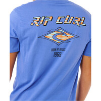 Rip Curl camiseta manga corta hombre FADE OUT ICON TEE vista trasera