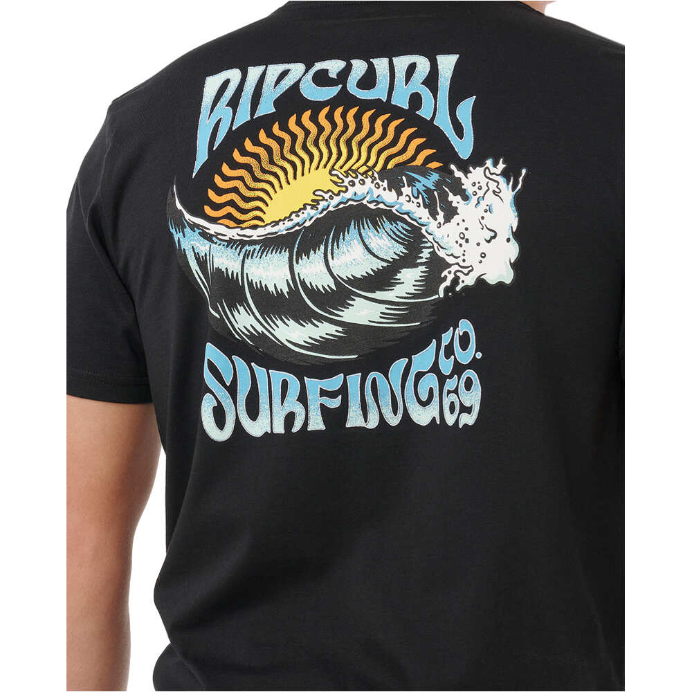 Rip Curl camiseta manga corta hombre HAZED & TUBED TEE vista detalle