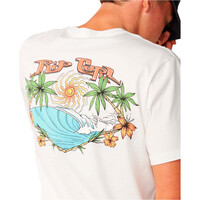 Rip Curl camiseta manga corta hombre HAZED & TUBED TEE vista detalle