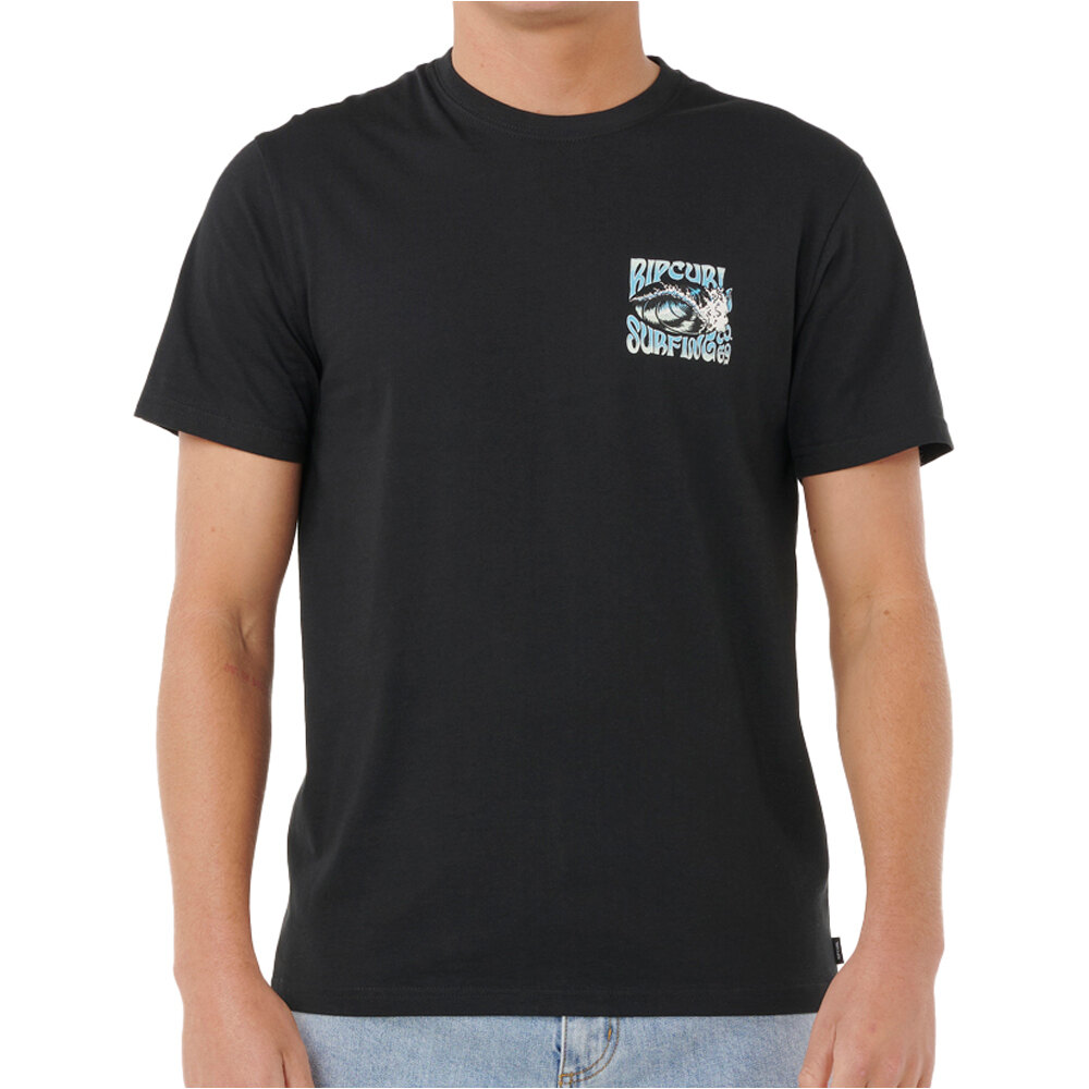 Rip Curl camiseta manga corta hombre HAZED & TUBED TEE vista frontal