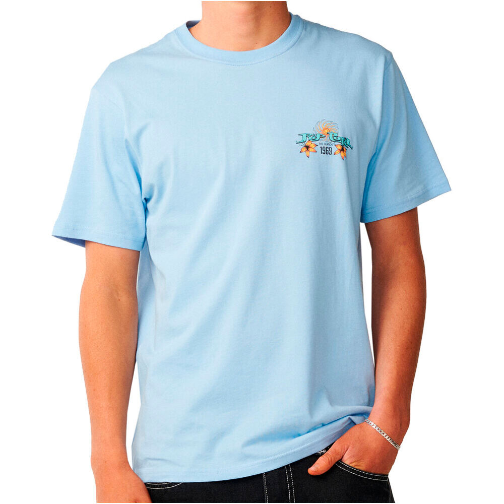 Rip Curl camiseta manga corta hombre HAZED & TUBED TEE vista frontal