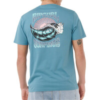 Rip Curl camiseta manga corta hombre HAZED & TUBED TEE vista trasera