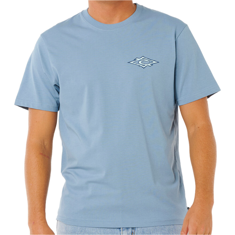 Rip Curl camiseta manga corta hombre HAZEY DAYS TEE vista frontal