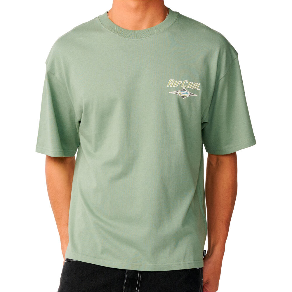 Rip Curl camiseta manga corta hombre HERITAGE ICON TEE vista frontal