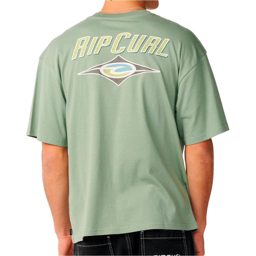 Rip Curl camiseta manga corta hombre HERITAGE ICON TEE vista trasera