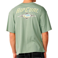 Rip Curl camiseta manga corta hombre HERITAGE ICON TEE vista trasera