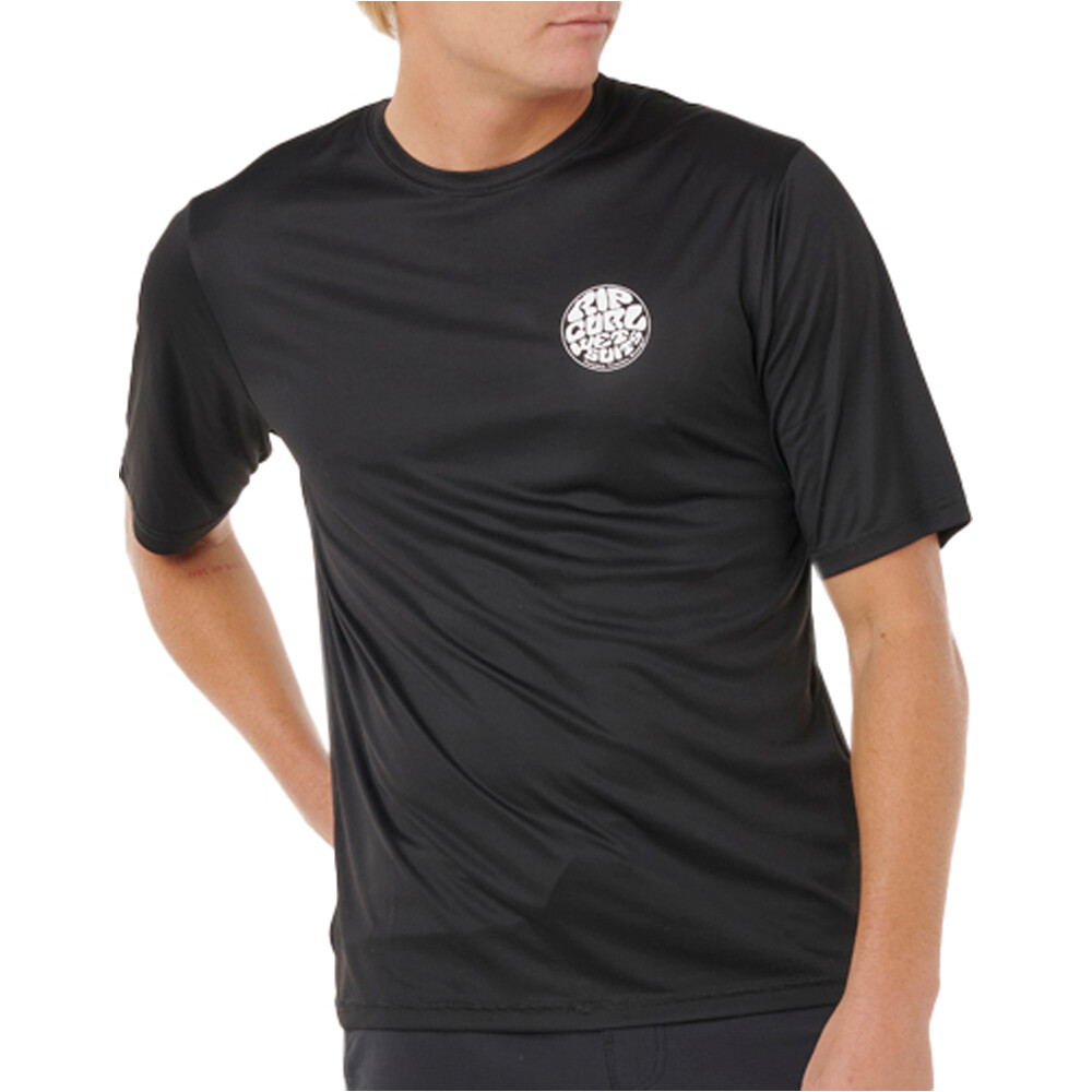 Rip Curl camiseta manga corta hombre ICONS OF SURFLITE UPF S/S vista frontal