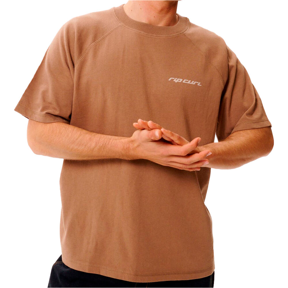 Rip Curl camiseta manga corta hombre INNER VISIONS FLOGGED TEE vista detalle
