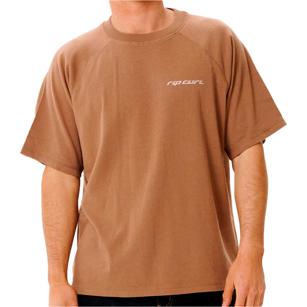 Rip Curl camiseta manga corta hombre INNER VISIONS FLOGGED TEE vista frontal