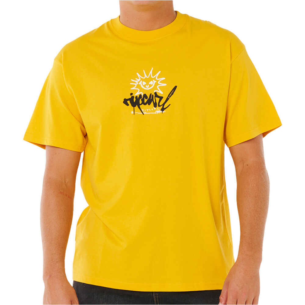 Rip Curl camiseta manga corta hombre INNER VISIONS ROTTEN SUN TEE vista frontal