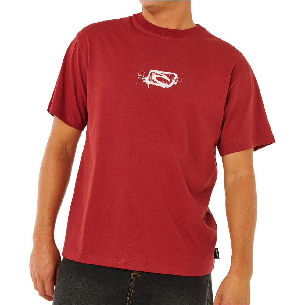 Rip Curl camiseta manga corta hombre MEDINA INNER VISION SPRAY TEE vista frontal