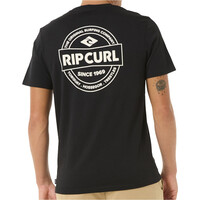 Rip Curl camiseta manga corta hombre _M_STAPLE TEE vista trasera