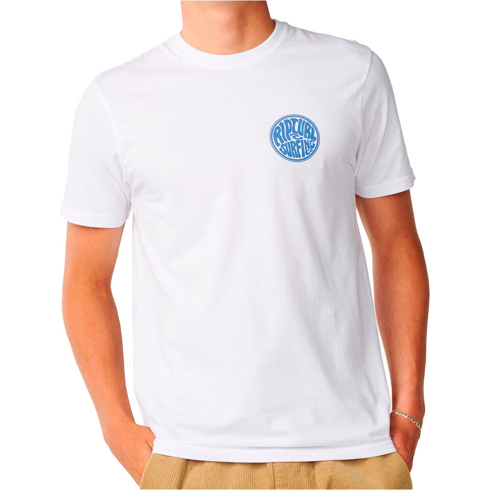 Rip Curl camiseta manga corta hombre _M_STREAMLINE LIKE PASSAGE TEE vista frontal