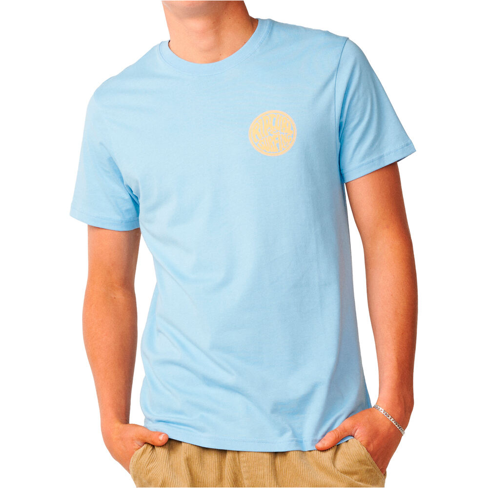 Rip Curl camiseta manga corta hombre _M_STREAMLINE LIKE PASSAGE TEE vista frontal