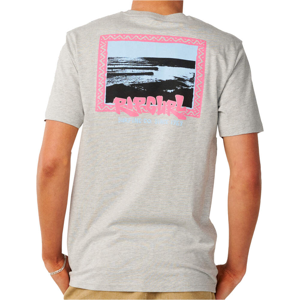 Rip Curl camiseta manga corta hombre _M_STREAMLINE LINE UP TEE vista trasera
