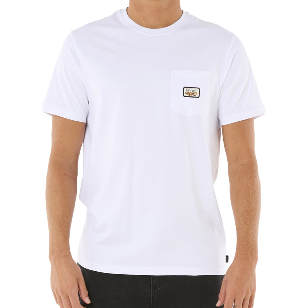 Rip Curl camiseta manga corta hombre _M_SURF PARADISE BADGE TEE UPDATE vista frontal