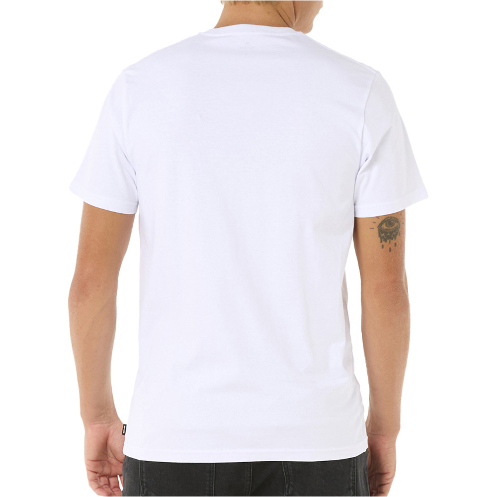 Rip Curl camiseta manga corta hombre _M_SURF PARADISE BADGE TEE UPDATE vista trasera