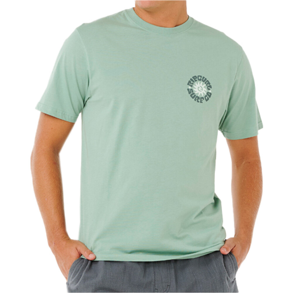Rip Curl camiseta manga corta hombre PACIFIC RINSE CIRCLE TEE vista trasera