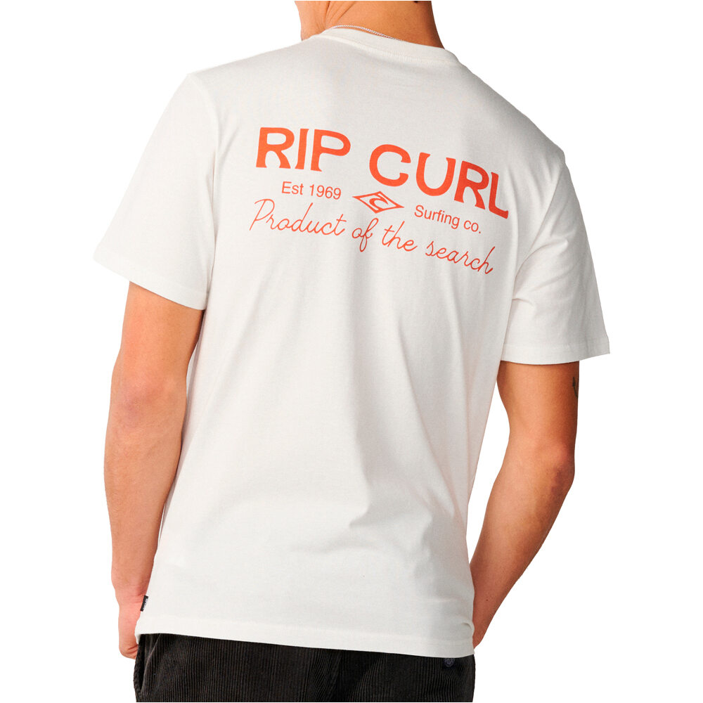 Rip Curl camiseta manga corta hombre PACIFIC RINSE POCKET TEE vista trasera