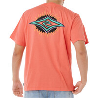 Rip Curl camiseta manga corta hombre RAW BURST TEE vista trasera
