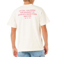 Rip Curl camiseta manga corta hombre RAW ENERGY DOLPHIN TEE vista trasera