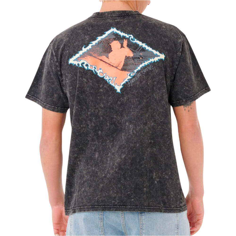 Rip Curl camiseta manga corta hombre RAW ENERGY THRASH TEE vista trasera