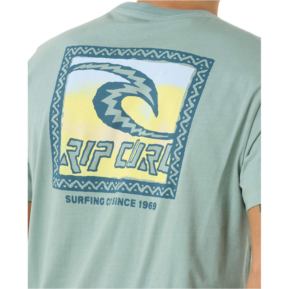Rip Curl camiseta manga corta hombre RAW ENERGY TRAD TEE 03