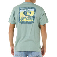 Rip Curl camiseta manga corta hombre RAW ENERGY TRAD TEE vista trasera