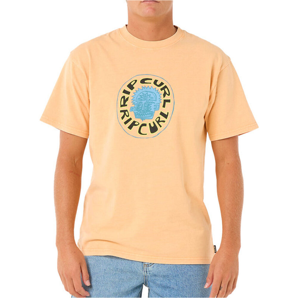 Rip Curl camiseta manga corta hombre RAW ENERGY VISIONS TEE vista frontal