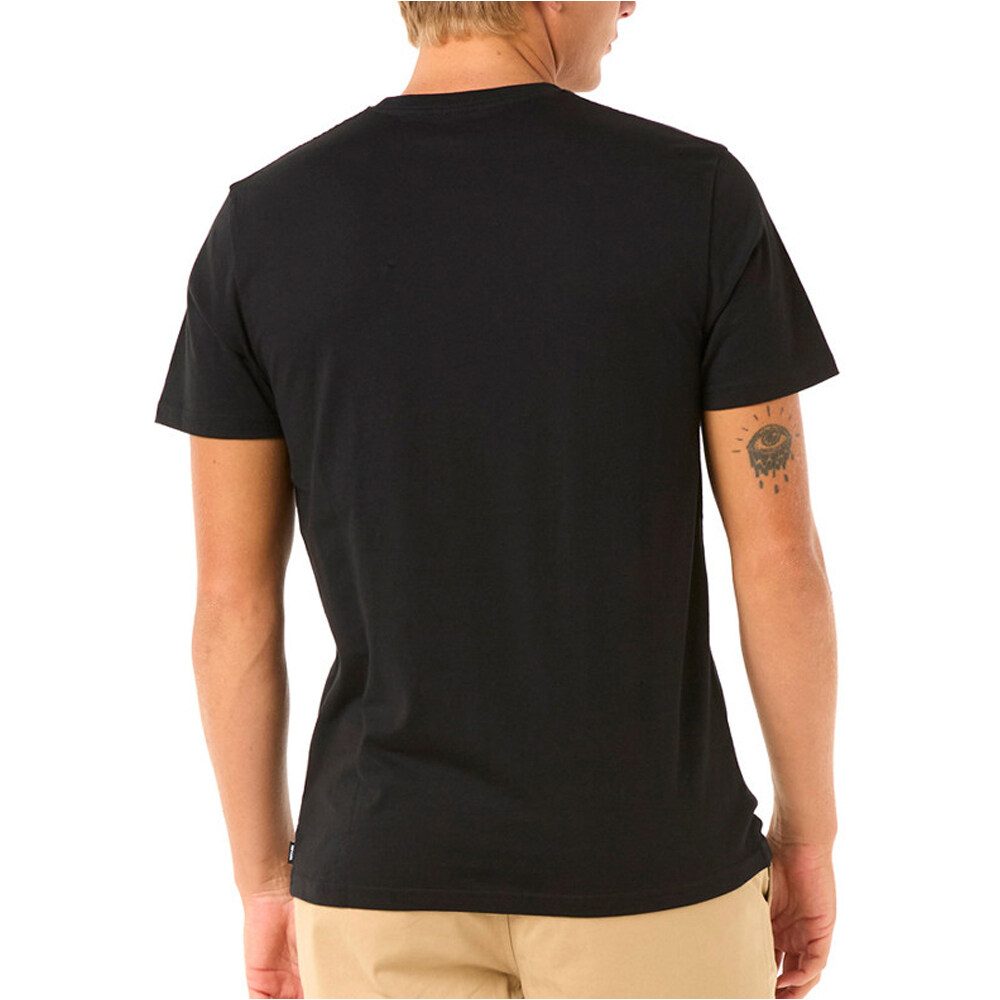 Rip Curl camiseta manga corta hombre REFILL TEE vista trasera
