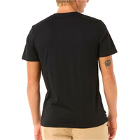 Rip Curl camiseta manga corta hombre REFILL TEE vista trasera