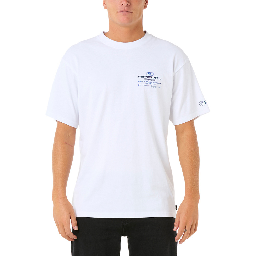 Rip Curl camiseta manga corta hombre RIP CURL PRO 25 EVENT TEE vista frontal
