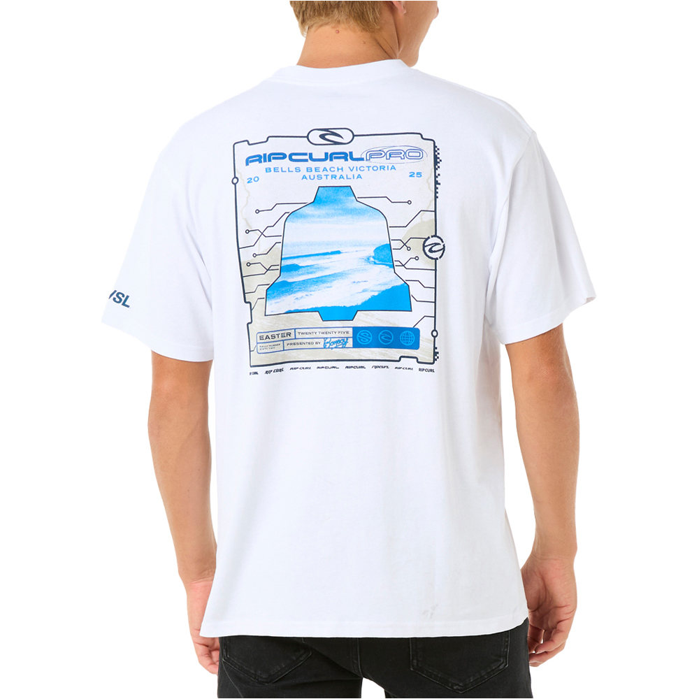 Rip Curl camiseta manga corta hombre RIP CURL PRO 25 EVENT TEE vista trasera