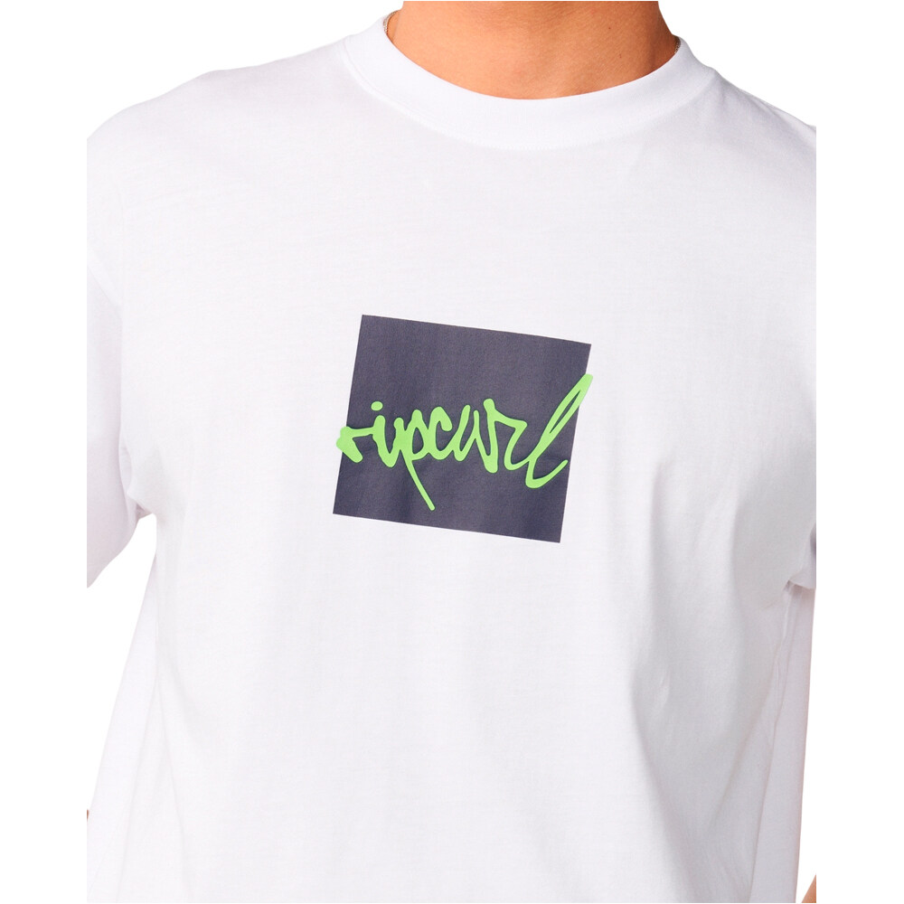 Rip Curl camiseta manga corta hombre RIP SCRIPT ICON TEE vista detalle
