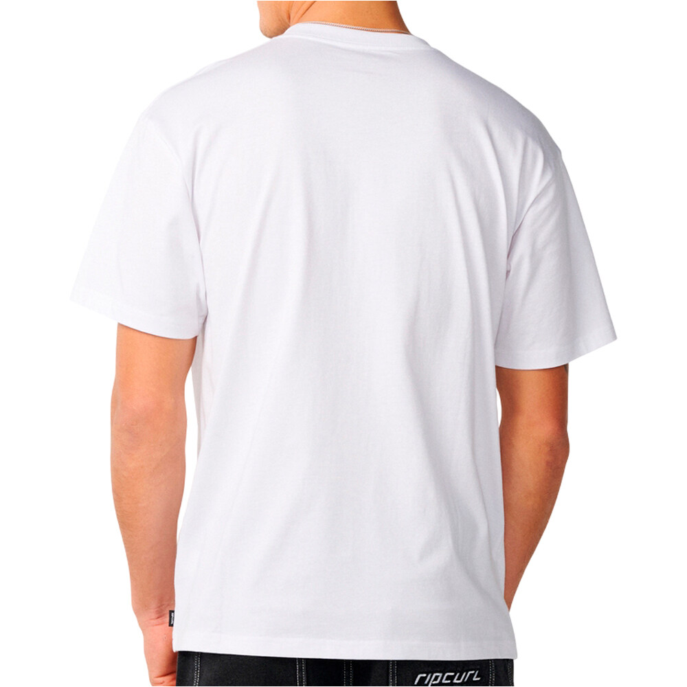 Rip Curl camiseta manga corta hombre RIP SCRIPT ICON TEE vista trasera