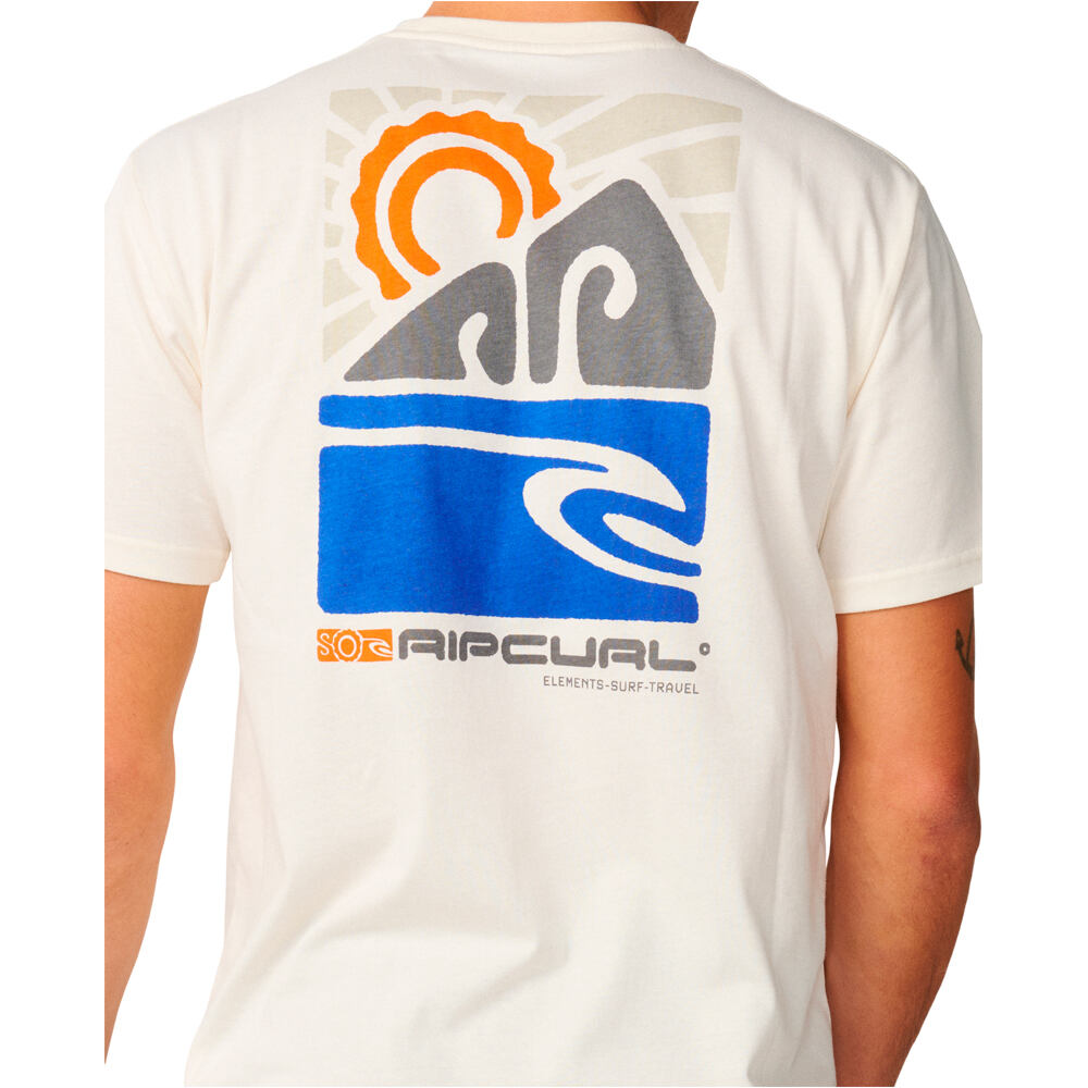 Rip Curl camiseta manga corta hombre S-SERIES VAPORCOOL TOTEM TEE vista detalle