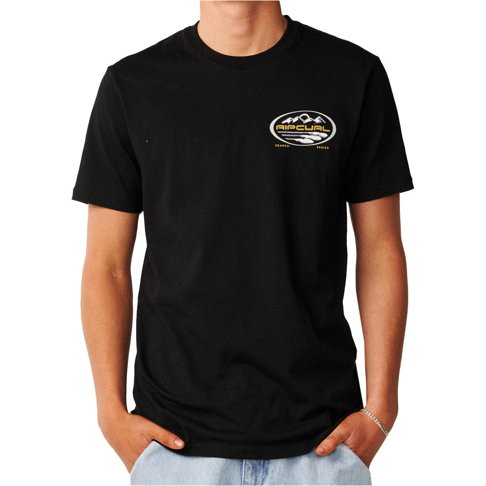 Rip Curl camiseta manga corta hombre S-SERIES VC PEAKS TEE vista frontal