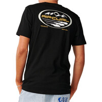 Rip Curl camiseta manga corta hombre S-SERIES VC PEAKS TEE vista trasera